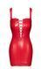 Сукня Noir Handmade F364 Bombshell Lace-Up Mini Dress Red XL SX4077 фото 6