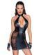 Сукня Noir Handmade F238 Short tulle dress with powerwetlook inserts, M SX0128 фото 1