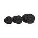 Набір силіконових анальних пробок BMS Roses Til&rsquo; Dawn Silicone Anal Plug Kit Starter Kit Black SX3150 фото 2