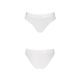 Трусики з прозорою вставкою Passion PS006 PANTIES M, white SO4236 фото 4