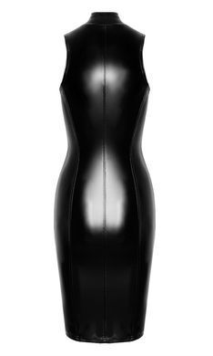 Сукня Noir Handmade F337 Powerwetlook midi dress - 3XL SX2052 фото