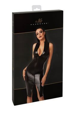 Сукня Noir Handmade F337 Powerwetlook midi dress - 3XL SX2052 фото