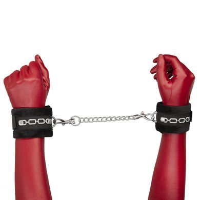 Наручники Punishment - Crystal Detail Handcuffs - Black SX2227 фото