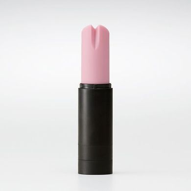 Вібратор-помада IROHA STICK Black, плавне збільшення потужності SO3329 фото