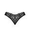 Мереживні стрінги Obsessive Donna Dream crotchless thong XS/S Black, відкритий доступ SO8642 фото 4