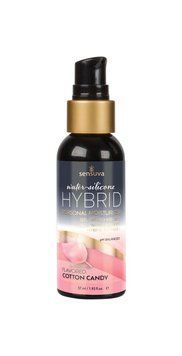 Змазка водно-силіконова Sensuva Hybrid Cotton Candy (57 мл) без цукру, можна для оральних пестощів SO3241 фото