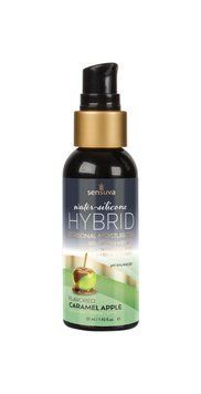 Змазка водно-силіконова Sensuva Hybrid Caramel Apple (57 мл) без цукру, можна для оральних пестощів SO3536 фото