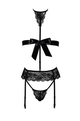 Комплект Kissable Bondage Kiss Set Black L/XL SX1961 фото