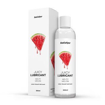 Лубрикант на водній основі Satisfyer Juicy Lubricant Melty Melon 300 мл (м'яте паковання!!!) SX2721-R фото