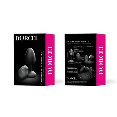 Анальна вібропробка Dorcel GEISHA PLUG INFINITE L SX1388 фото