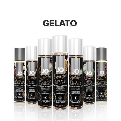Змазка на водній основі JO GELATO CremeBrulee (30 мл) без цукру, парабенів та пропіленгліколю SO1462 фото