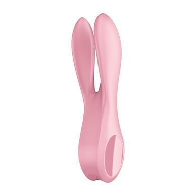 Кліторальний вібратор Satisfyer Threesome 1 Pink з трьома гнучкими пальчиками SO6985 фото