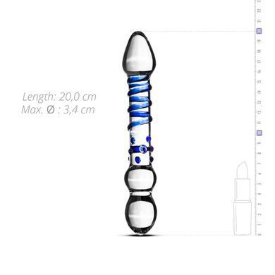 Скляний дилдо Gildo Glass Dildo No. 21 SO4589 фото
