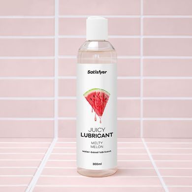 Лубрикант на водній основі Satisfyer Juicy Lubricant Melty Melon 300 мл (м'яте паковання!!!) SX2721-R фото