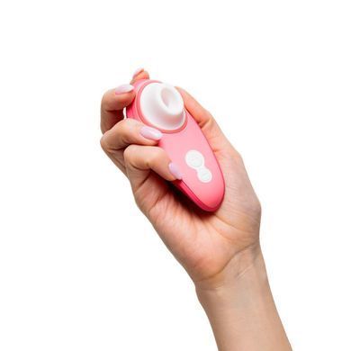 Вакуумний кліторальний стимулятор Womanizer Liberty 2 Vibrant Rose, 8 режимів, магнітна кришечка SX0522 фото