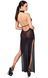 Сукня Noir Handmade F372 Onyx Twin-slit Long dress M SX4110 фото 3