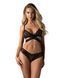 Комплект Obsessive Blomentis 2-pcs set, XL/2XL, мереживний, ліф із зав&rsquo;язками на спині, трусики-сліпи SX1032 фото 1