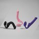 Безремінний страпон Strap-On-Me Rose S, повністю регульований, діаметр 2,7 см SX2567 фото 9