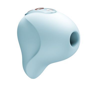Вакуумний стимулятор Fun Factory Seduction Ice Blue, 11 режимів роботи, перезаряджуваний SX3301 фото
