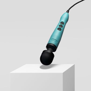 Вібромасажер DOXY3 USB-C Massager TURQUOISE, кабель USB-C, регульована інтенсивність, компактний SX2452 фото