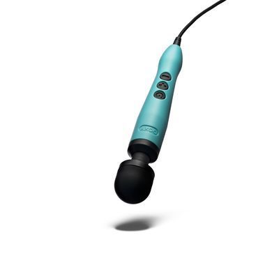 Вібромасажер DOXY3 USB-C Massager TURQUOISE, кабель USB-C, регульована інтенсивність, компактний SX2452 фото