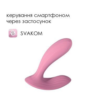 Смарт-вібратор у трусики Svakom Erica Romantic Rose, дуже гнучкий, 2 мотори SO8219 фото