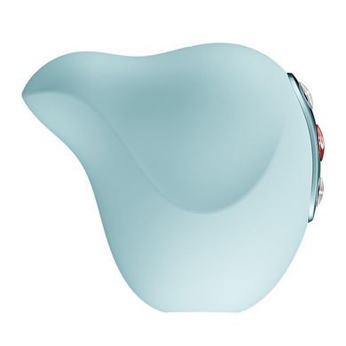 Вакуумний стимулятор Fun Factory Seduction Ice Blue, 11 режимів роботи, перезаряджуваний SX3301 фото