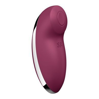 Вібростимулятор-пульсатор Satisfyer Tap & Climax 2 Red, ефект постукування пальцем SX2185 фото