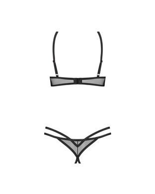 Комплект Obsessive Euridia 2-pcs crotchless set XS/S SX3583 фото