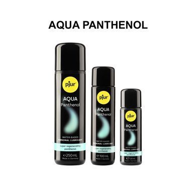 Лубрикант на водній основі pjur Aqua Panthenol 100 мл з пантенолом, догляд та зволоження PJ13610 фото