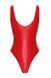 Боді Noir Handmade F352 Red powerwetlook body - L SX1975 фото 7