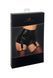 Шортики Noir Handmade F325 Glam, S, black, вініл, висока талія, кріплення для панчіх, з доступом SX0381 фото 8