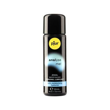 Анальний лубрикант pjur analyse me! Moisturising 30 мл, на водній основі, з гіалуроном PJ11730 фото