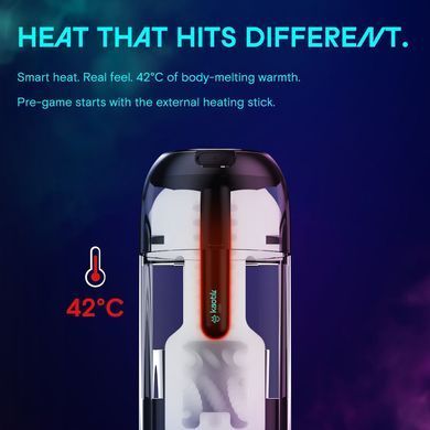 Смарт-мастурбатор Kaotik Labs The Shockwave, режим edging, імітація фрикцій SX3471 фото