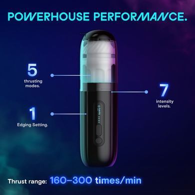 Смарт-мастурбатор Kaotik Labs The Shockwave, режим edging, імітація фрикцій SX3471 фото