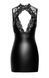 Сукня Noir Handmade F343 Powerwetlook and lace mini skirt - L SX2071 фото 5