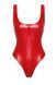Боді Noir Handmade F352 Red powerwetlook body - XXL SX1979 фото 6