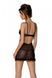 Еротичний пеньюар Passion MARINA CHEMISE, L/XL, black SO9723 фото 2
