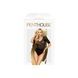 Боді Penthouse All The Way XL Black, відкрита спинка, рукави, низ у вигляді високих трусиків танга SO6432 фото 3