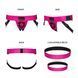 Труси для страпона Strap-On-Me Leatherette Harness Curious Fuchsia SO7813 фото 2