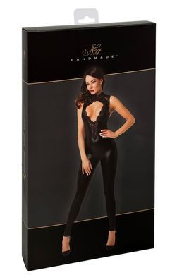 Комбінезон Noir Handmade F342 Powerwetlook and lace overall - L SX1996 фото