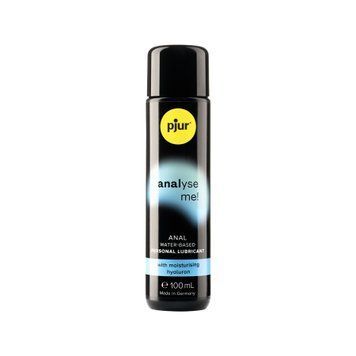 Анальний лубрикант pjur analyse me! Moisturising 100 мл, на водній основі, з гіалуроном PJ11740 фото