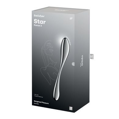 Металевий дилдо Satisfyer Star Force 3 SX3258 фото