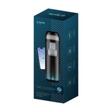 Смарт-мастурбатор Kaotik Labs The Cocoon, режим edging, пульсації, підігрів до 42 &deg;C SX3472 фото
