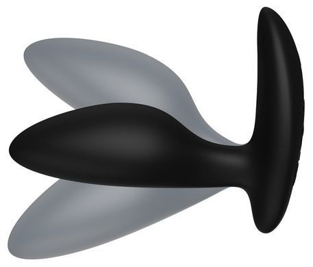Анальна смарт-вібропробка We-Vibe Ditto+ Satin Black з пультом ДК SX2147 фото