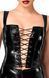 Корсет Noir Handmade F379 Dominae Frontbind PVC Corset Top XL SX4132 фото 4