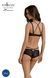 Комплект Passion DROSERA BIKINI black, XXL/XXXL, бюстгальтер і трусики-кюлоти SX0469 фото 2