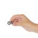 Віброкуля PowerBullet First-Class Bullet 2.5&Prime; with Key Chain Pouch, Silver, 9 режимів вібрації SO6848 фото 3