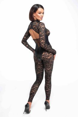 Комбінезон Noir Handmade F299 Enigma, XL, мереживо, довгий рукав, імітація корсета, доступ SX0234 фото