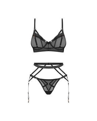Комплект Obsessive Euridia 3-pcs set XS/S SX3586 фото
